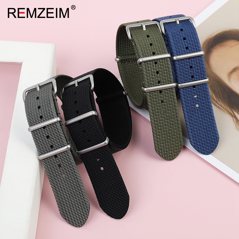 New Ribbed Nylon Watch Strap 1 - Nato Strap Nylon incelemesi ve fiyatı