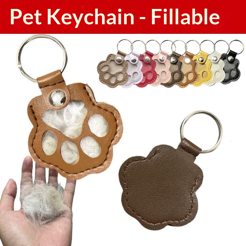 Dog Hair Collector Keychain Le - Leather Strap Quick Release incelemesi ve fiyatı