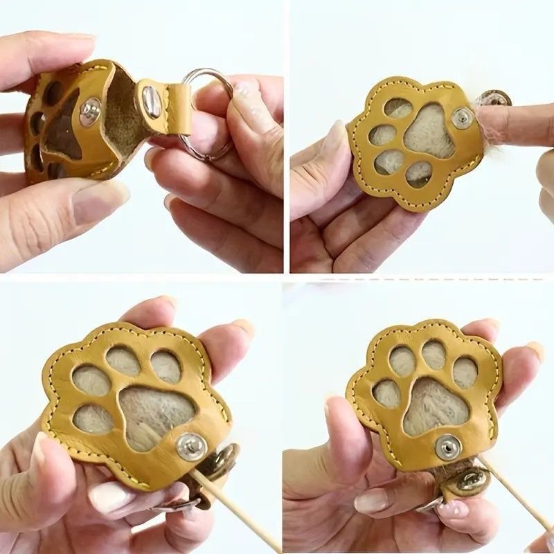 Dog Hair Collector Keychain Le - Leather Strap Quick Release incelemesi ve fiyatı
