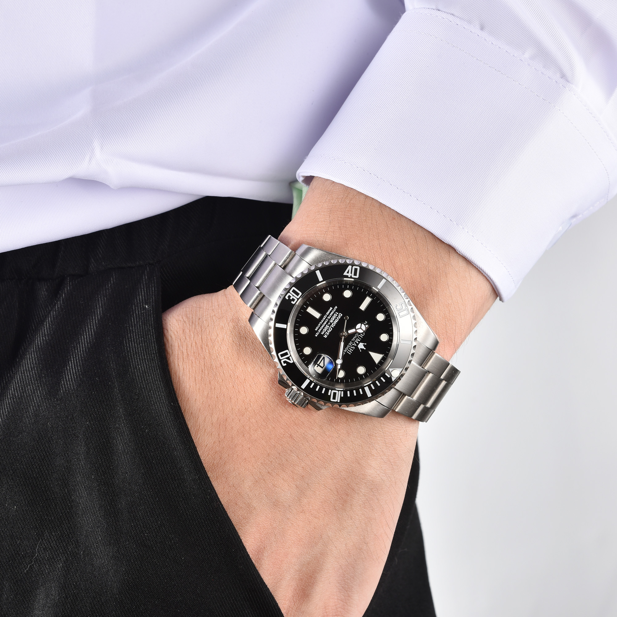40mm watch Automatic mechanica - Stainless Bracelet Diver incelemesi ve fiyatı
