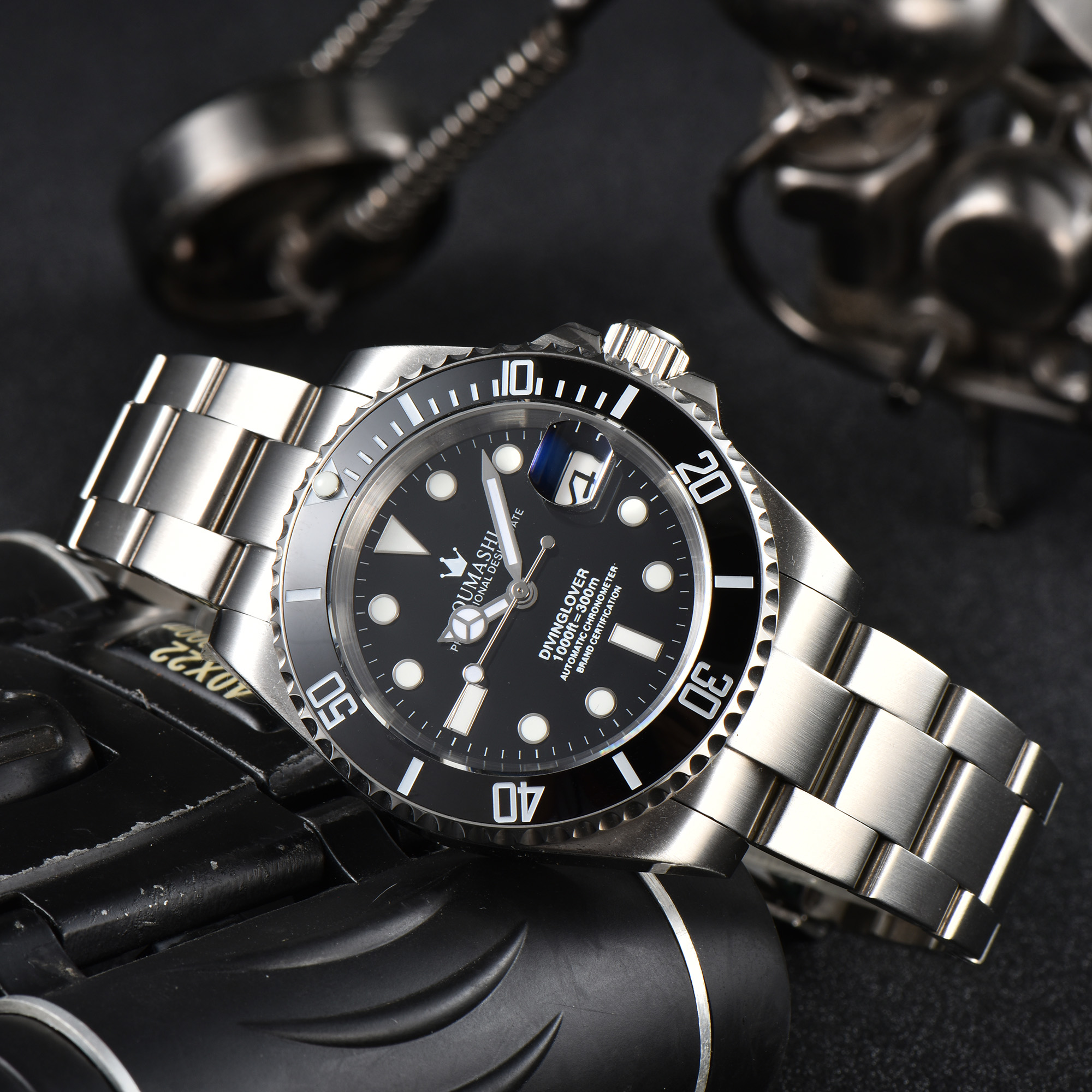 40mm watch Automatic mechanica - Stainless Bracelet Diver incelemesi ve fiyatı