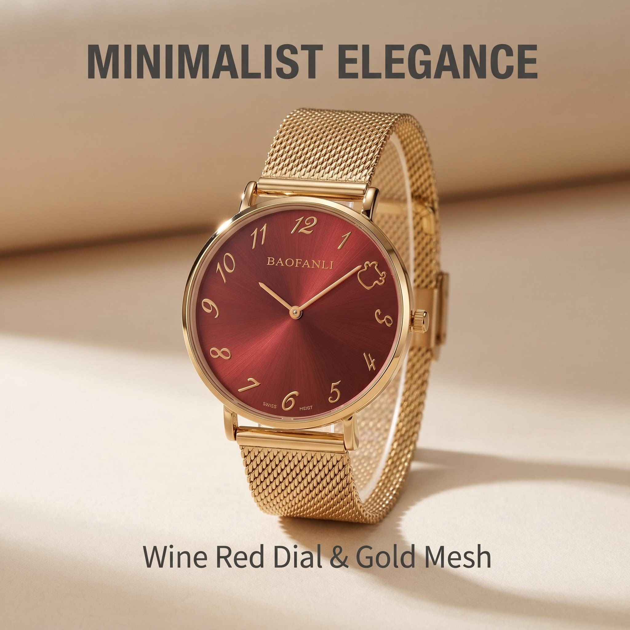 BAOFANLI Women's Quartz Watch, - Mesh Strap Metal incelemesi ve fiyatı