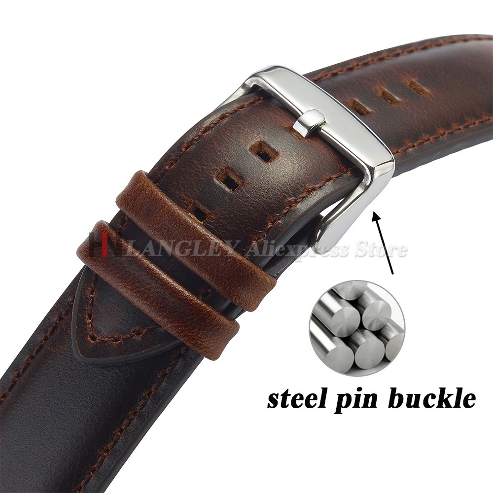 Vintage Genuine Cowhide Watch  - Leather Strap Quick Release incelemesi ve fiyatı