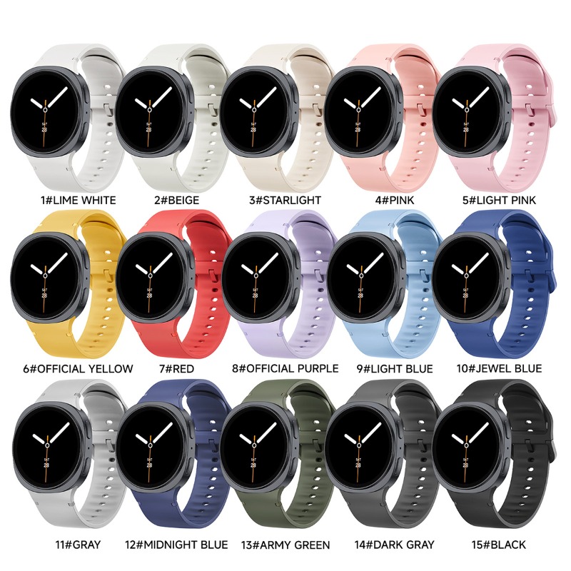 20/22mm Silicone Band For Sams - Silicone Watch Band 22Mm incelemesi ve fiyatı