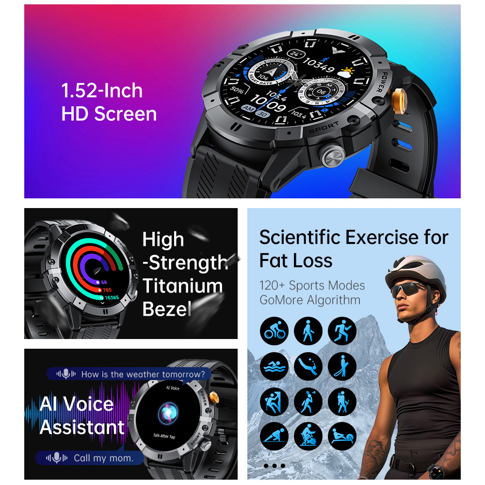 Outdoor Military Smart Watch B - Rubber Strap Diver incelemesi ve fiyatı