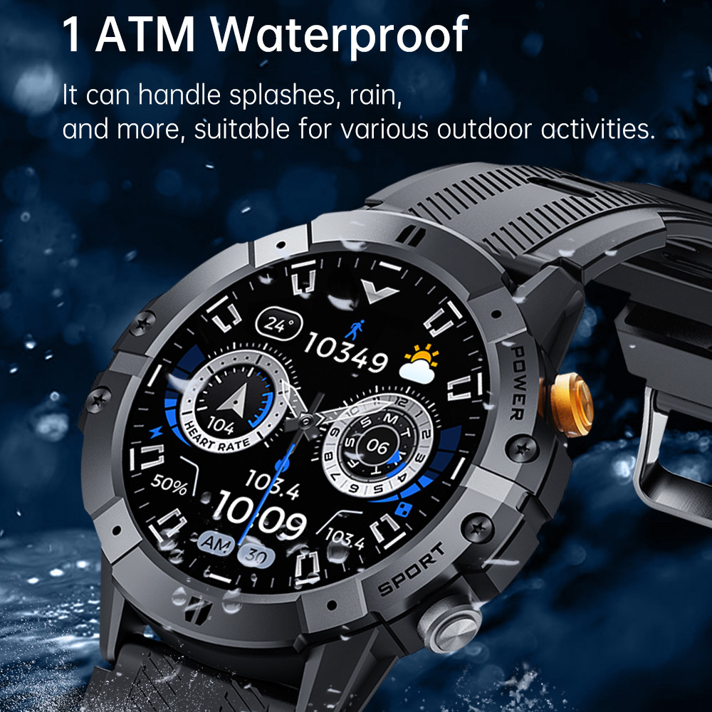 Outdoor Military Smart Watch B - Rubber Strap Diver incelemesi ve fiyatı