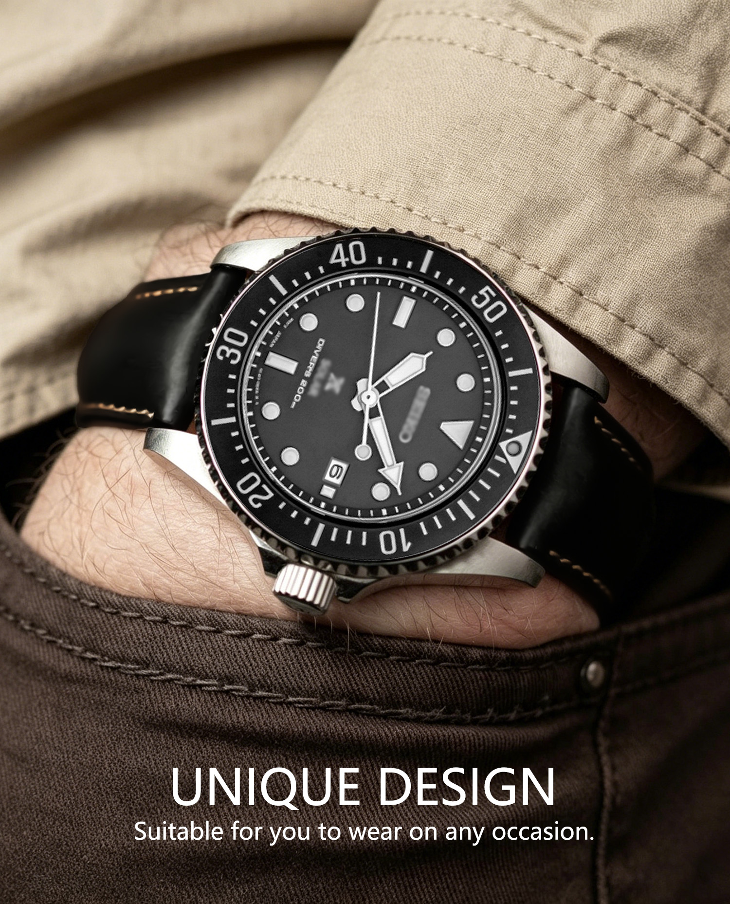 Wax Genuine Leather Men Women  - Leather Strap Quick Release incelemesi ve fiyatı